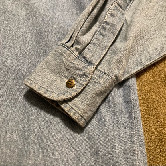 NWOT Vintage Northwest Blue Top Blouse Size L - Picture 9 of 12